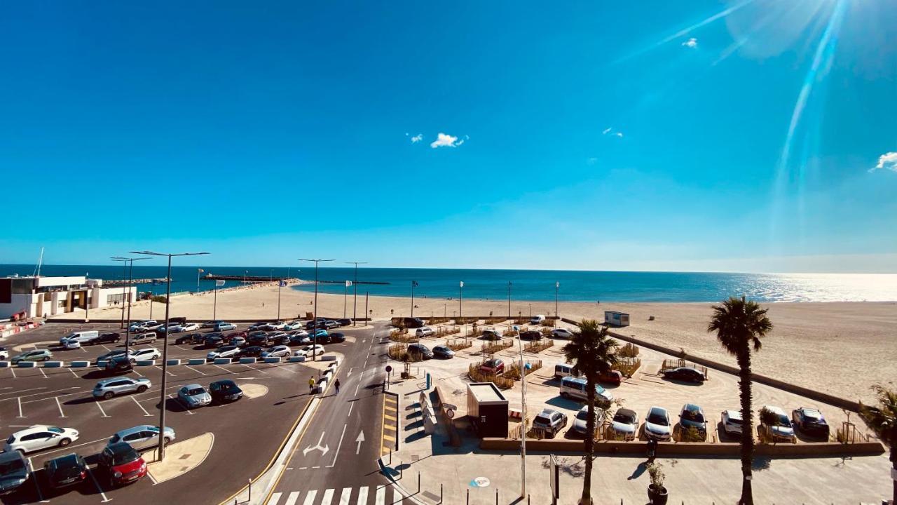 "Chill" Magnifique Vue Sur La Mer Et Le Port Au Coeur De La Ville En Premiere Ligne Canet-en-Roussillon Εξωτερικό φωτογραφία