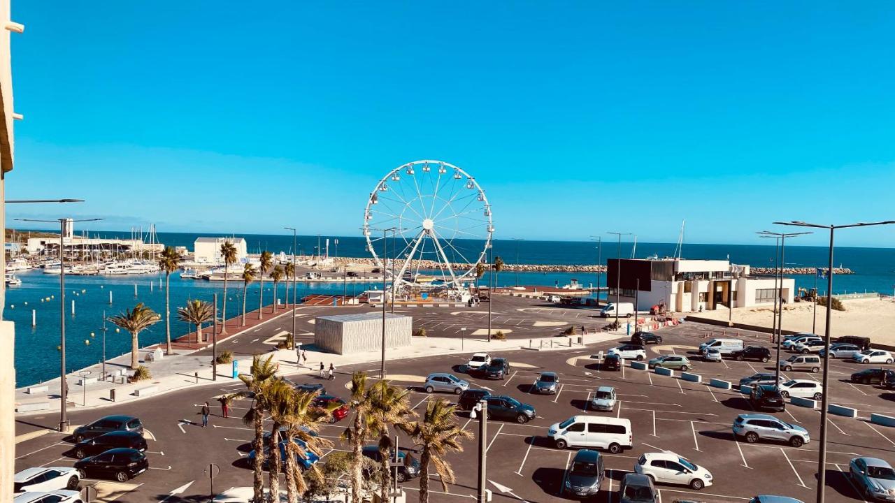 "Chill" Magnifique Vue Sur La Mer Et Le Port Au Coeur De La Ville En Premiere Ligne Canet-en-Roussillon Εξωτερικό φωτογραφία