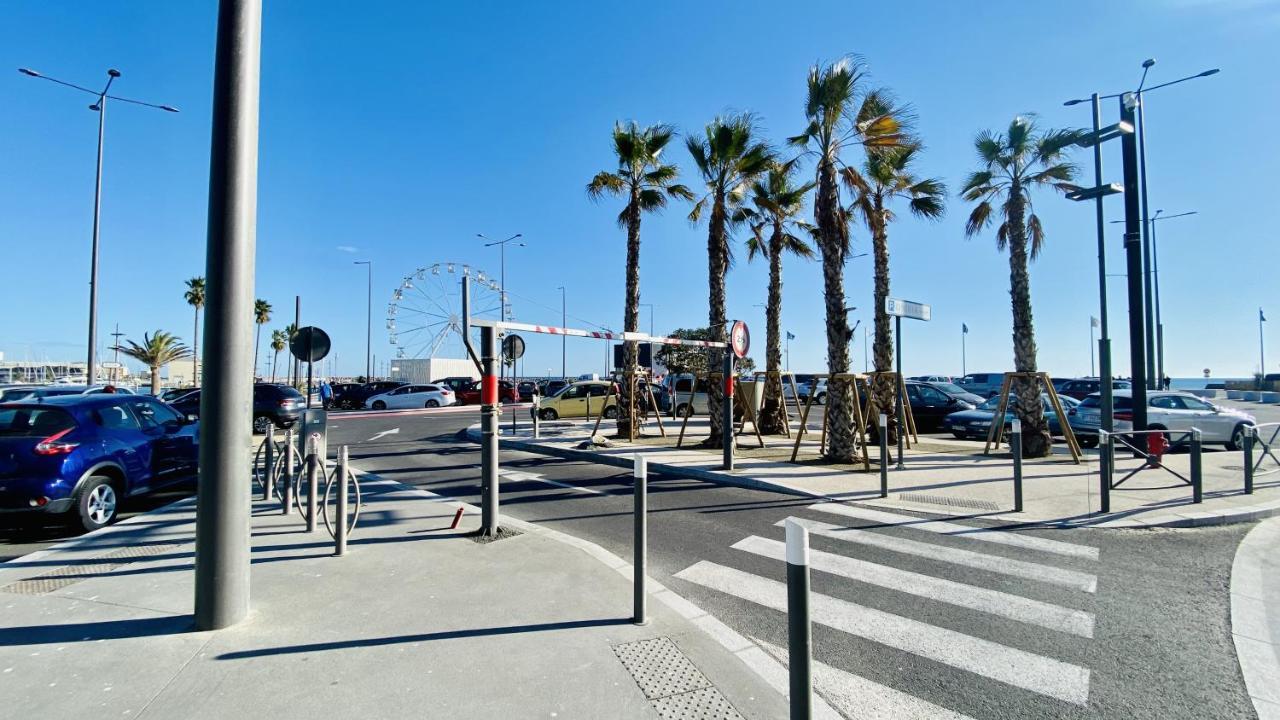 "Chill" Magnifique Vue Sur La Mer Et Le Port Au Coeur De La Ville En Premiere Ligne Canet-en-Roussillon Εξωτερικό φωτογραφία