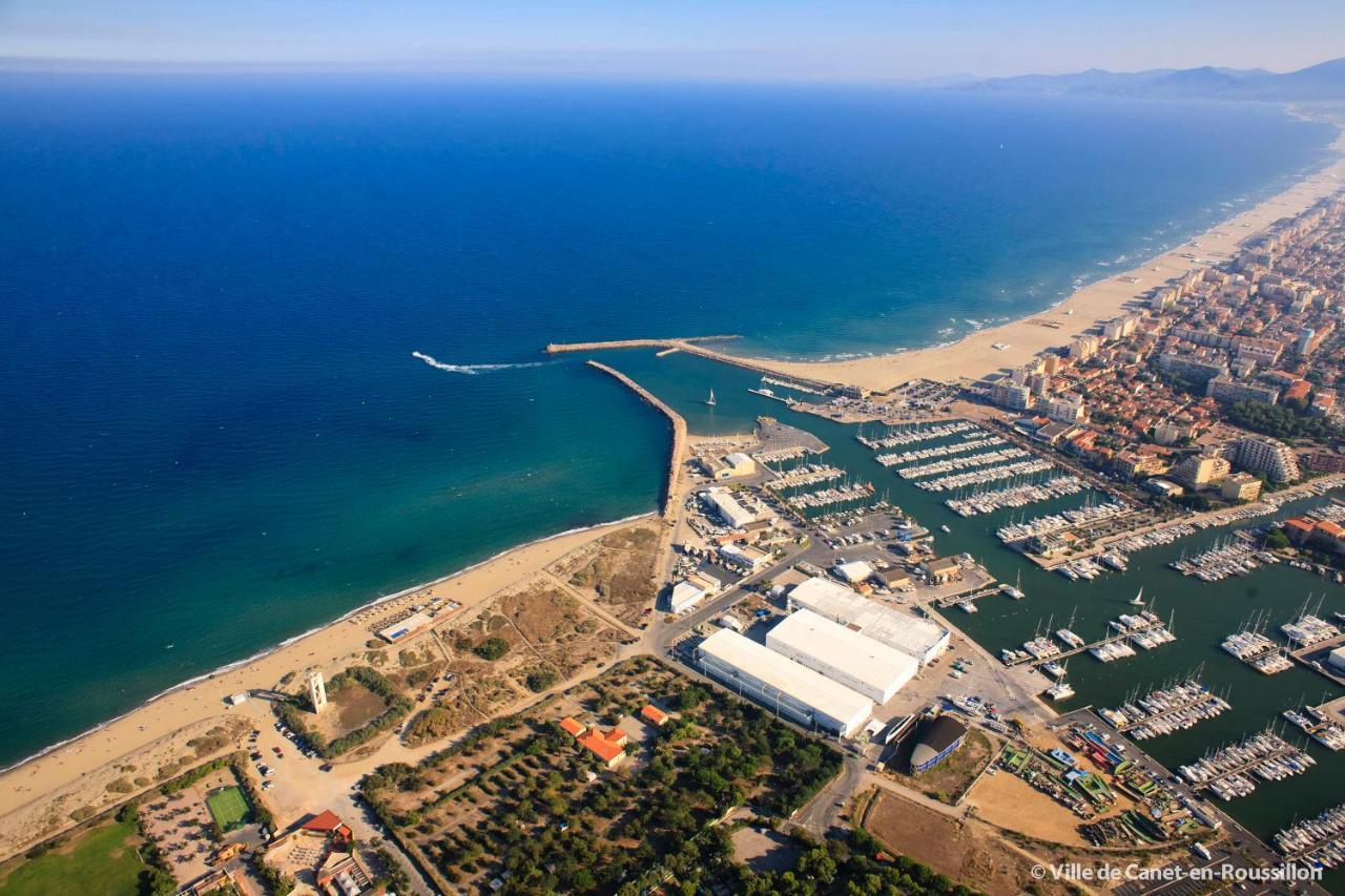 "Chill" Magnifique Vue Sur La Mer Et Le Port Au Coeur De La Ville En Premiere Ligne Canet-en-Roussillon Εξωτερικό φωτογραφία